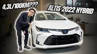 “Trên tay” Toyota Corolla Altis 2022 Hybrid nhiều công nghệ nhưng mà…  Đường 2 Chiều [upl. by Kathe]