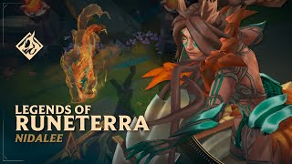 Legends of Runeterra Nidalee 🐅 Legends of Runeterra 🐅​​​ RuneForge—LoL Custom Skins [upl. by Dang373]