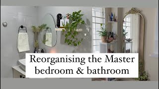 Bathroom ని కూడా organise చేస్తారా Master bedroom and bathroom reset podi idly for breakfastvlog [upl. by Mae]