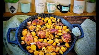 Pilons de poulet aux pommes de terre au fourSuperbe marinade [upl. by Teriann]