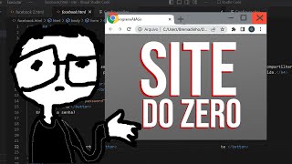 DESENVOLVENDO MEU PRIMEIRO SITE COM HTML  4 [upl. by Egon540]