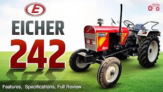 Eicher 242 Tractor Video  25 HP  Eicher 242 Tractor Review  Eicher Tractor  2022 [upl. by Betti]