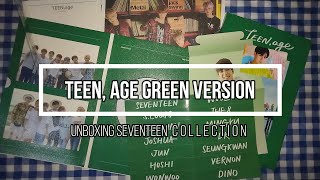 UNBOXING SEVENTEEN TEEN AGE GREEN VERSION [upl. by Okire]