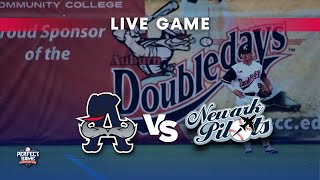 Auburn Doubledays vs Newark Pilots  71924 [upl. by Adolfo]