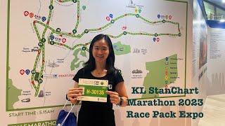 Kuala Lumpur StanChart Marathon 2023 Race Pack Expo [upl. by Ummersen]