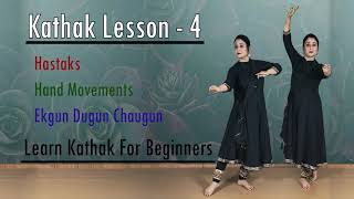 Kathak Dance Lesson 4  Learn Kathak For Beginners  Hastaks  Himani Saraswat  tutorial [upl. by Halilak]