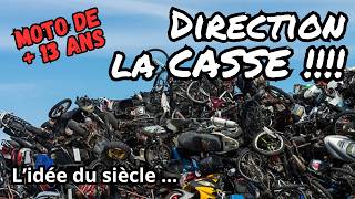 Motos de  13 ans  CASSE [upl. by Noicpesnoc928]