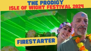 The Prodigy at Isle Of Wight 2024  Firestarter  Laser Tribute  Ian Melton [upl. by Mayyahk460]