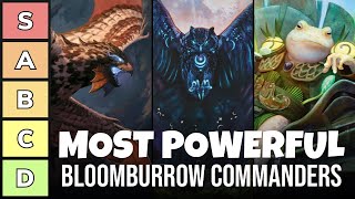 The Most Powerful Commanders of Bloomburrow  Tier List  MTG [upl. by Harrat]