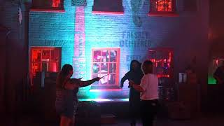 Duel with Death Eaters in Diagon Alley at Universal Orlando Halloween Horror Nights 33 [upl. by Galasyn31]