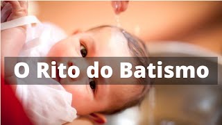 O Rito do Batismo  Primeira Parte Curso do Batismo  Parte 6 [upl. by Myrtice393]