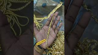 one gram gold chain collection 9080138495whatsapptredingvideochortsviralonlinessfashion [upl. by Ybbob]