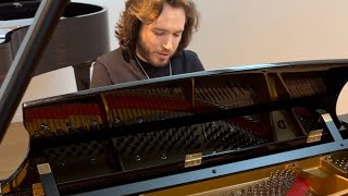 Eric Steckel  Blues Piano  Steinway amp Sons Showroom [upl. by Bartle211]