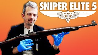 quotThis Is The Only Rifle In The Worldquot  Firearms Expert Reacts To Sniper Elite 5’s Guns [upl. by Etyam803]