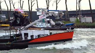 ⚓️Interessante scheepvaart op het Amsterdam Rijnkanaal 26 03 2024 [upl. by Mercola285]