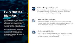 Overview Fully Hosted RightFax [upl. by Trudi]