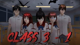 CLASS 3  1  HORROR MOVIE SAKURA SCHOOL SIMULATOR [upl. by Naihtsirc]