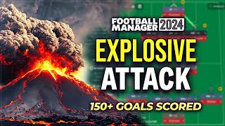 The EXPLOSIVE Attacking 4231 FM24 Tactic  Football Manager 2024 Best Tactics [upl. by Lauryn]