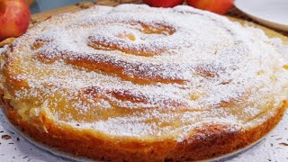 ¡ 2 MANZANAS🍎 y 2 HUEVOS POSTRE RICO Y FÁCIL en 5 MINUTOS ¡ sin pesar ingredientes  🎄 [upl. by Odareg]