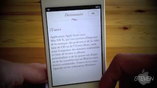 SpotDict  Un dictionnaire dans le Spotlight iPhone iPod touch  iOS 5 [upl. by Georg]