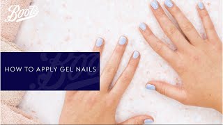 How To Apply Gel Nails At Home  Nail Tutorial  Boots Beauty  Boots UK [upl. by Alaaj]