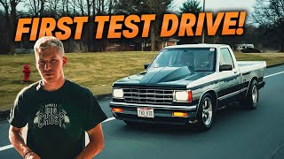 Driving my Twin Turbo S10 for the first time Since Upgrades [upl. by Nitsej225]