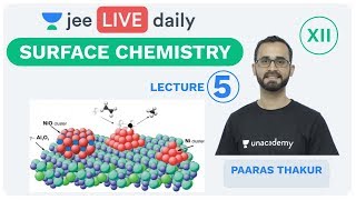 JEE Mains Surface Chemistry L 5  Class 12  Unacademy JEE  IIT JEE Chemistry  Paaras Sir [upl. by Stefan]