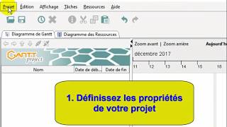 Comment utiliser facilement GanttProject [upl. by Ayetal591]