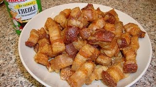 Recipe for Pork Cracklings [upl. by Nylhsoj]