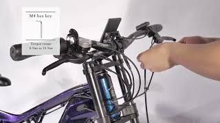 MX03 Ebike Assembly Guide [upl. by Norval494]