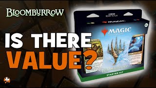 BLOOMBURROW STARTER DECK  DOES IT HOLD VALUE MTG [upl. by Folger]