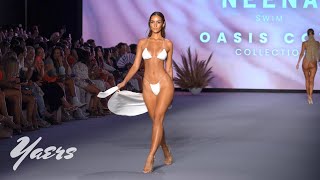 Oh Polly Neena Swimwear Fashion Show  Miami Swim Week 2021  Paraiso Miami Beach  Full Show 4K [upl. by Aralomo54]