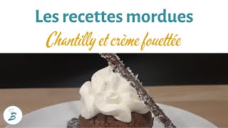 Recette Facile Crème chantilly inratable et crème fouettée pour réaliser vos mousses [upl. by Enicar]