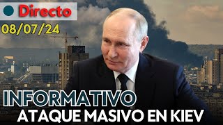 INFORMATIVO Rusia lanza un ataque masivo en Kiev Macron suplica a Attal y China advierte a la OTAN [upl. by Nolur119]