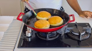 HOW TO MAKE FLUFFY DOUGHNUTS AT HOME [upl. by Rebmat]