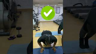 Wrong Pushup ❌ vs Right Pushup ✅  Avoid These Mistakes [upl. by Lauri]