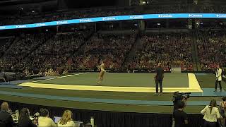 Jaylene Gilstrap 995 Floor PAC 12 Championships 32324 [upl. by Mariann699]