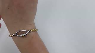 How to wear Charriol Forever Lock Bangles [upl. by Milda]