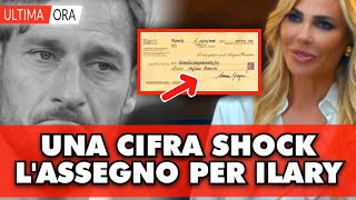 Ilary Blasi la terribile notizia per Totti Ecco a quanto ammonta l’assegno choc per lex moglie [upl. by Paddie]