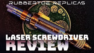 Review Rubbertoe Laser Screwdriver Replica [upl. by Ssenav]