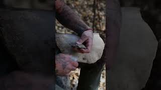 ASMR  Flintknapping Stone [upl. by Sandon]