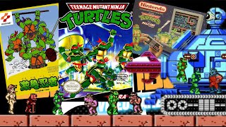 TMNT NINTENDO HISTORY AND GAME REVIEW [upl. by Dexter]