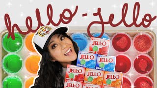 How to make Jello Shots  Perfect Jello Shot Recipe baddie approved [upl. by Ecirtahs]