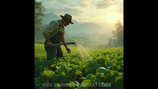 बुद्धिमान किसान की कहानी  Story of a wise farmer  kids story  Hindi story  Comedy story [upl. by Mcneely]