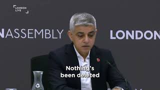 Sadiq Khan wont apologise to Met officer acquitted of Chris Kaba murder [upl. by Ellimac541]