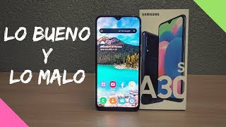 Samsung Galaxy A30s Lo BUENO y MALO  Review en Español [upl. by Suzanna919]