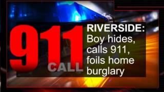 911 CALL Boy hides [upl. by Arzed]