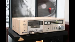 JVC KDD2 Vintage Stereo Cassette Deck with Great Sound  Extras [upl. by Proulx413]