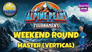 Weekend round MASTER DIV  Alpine Peaks Tournament Golf Clash LIVE [upl. by Lashond]