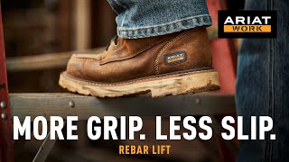 Ariat Rebar Lift Work Boot Light Done Right [upl. by Salomie]